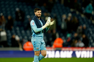 Joe Wildsmith made a good early save against the Blades. (Photo by Adam Fradgley/West Bromwich Albion FC via Getty Images)