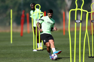 PORTIMAO, PORTUGAL - JUNE 27: Alex Mowatt of West Bromwich Albion on June 27, 2022 in Portimao, Portugal. (Photo by Adam Fradgley/West Bromwich Albion FC via Getty Images).