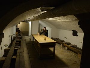 Supporting image for story: Cellar secrets revealed at Weston Park - in photos