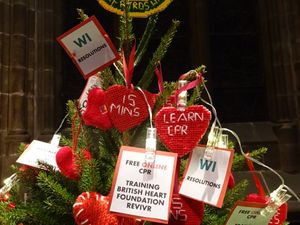 Supporting image for story: Staffs WI spreads the message on lifesaving skills