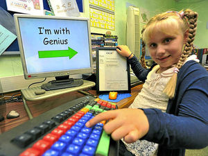 Supporting image for story: Top IT success for Wombourne seven-year-old Hannah