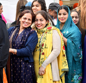 Vaisakhi celebrations in High Street, Smethwick 