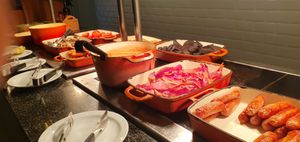 A wide and varied selection for those wanting a traditional breakfast to start the day