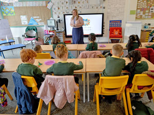 Supporting image for story: It's school but not as they know it - pupils return to new normal after six months away