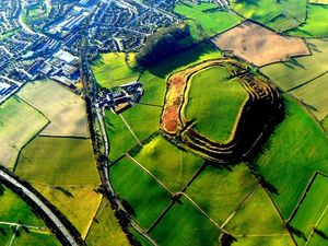 Supporting image for story: Oswestry hillfort group in call to arms as 100-homes plan lodged 