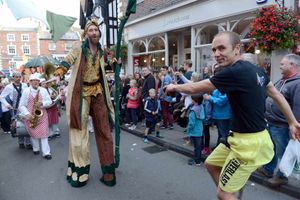 Supporting image for story: In pictures: Streets comes alive thanks to annual Whitchurch Blackberry Fair