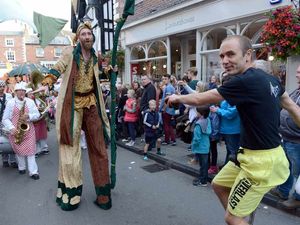 Supporting image for story: In pictures: Streets comes alive thanks to annual Whitchurch Blackberry Fair