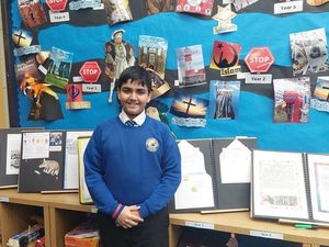 Supporting image for story: Walsall school pupil reaches finals of national writing competition