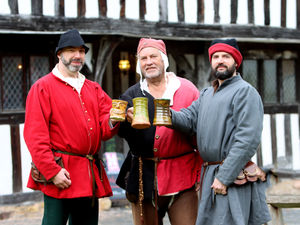 Supporting image for story: Watch: Historic reenactment goes off with a bang as cannons, knights and noble ladies visit West Bromwich