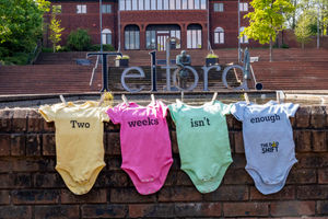 Telford MP Shaun Davies is campaigning for better paternity leave. Photo: Shaun Davies 