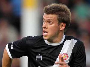 Supporting image for story: Saddlers winger Kevan Hurst steps up recovery from 'bizarre' injury