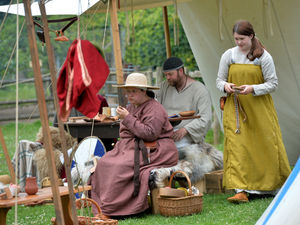 Supporting image for story: Viking camp to educate about an important period in history