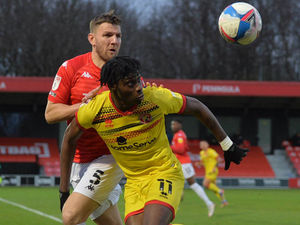 Supporting image for story: Walsall in talks with Elijah Adebayo over new deal