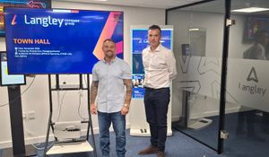 Richard Cox, managing director of Langley Compass Group and
Richard Vickers, commercial director of Langley Compass Group
