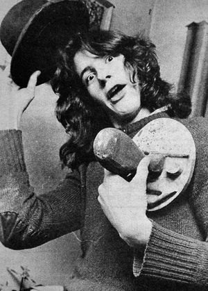 16-year-old Ade Blount, of Blakemore on the Brookside estate, had launched a 'silly idiot service' when pictured here on March 10, 1977