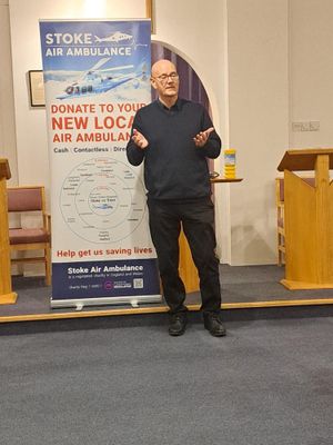 Supporting image for story: Ashley WI hear air ambulance charity need support to get new service 'off the ground'