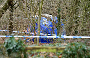 A West Midlands Police tent had been in place on Friday
