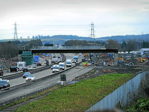 Supporting image for story: Bridge for i54 site now in place