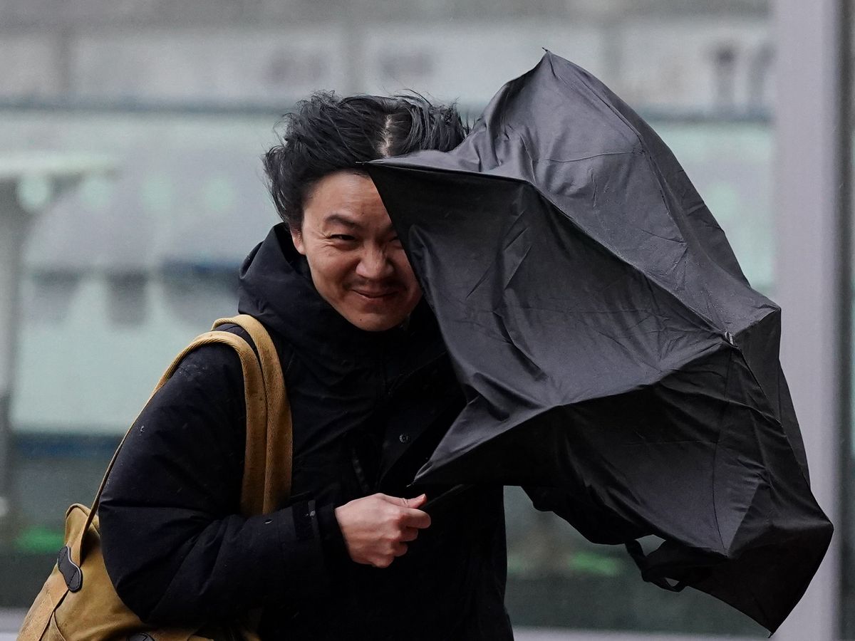 Amber and yellow warnings remain for heavy rain across west of UK