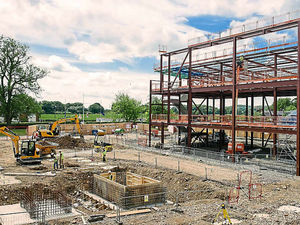Supporting image for story: Work underway on new £15m theatre complex at Oswestry hospital