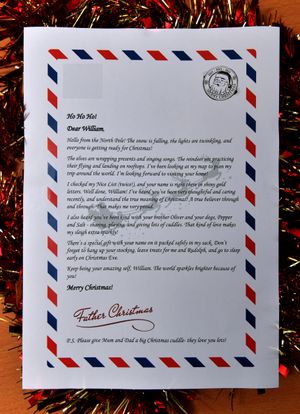 Little Explorers nursery, Ditton Priors, have been sending out Santa letters to raise money for the nursery.