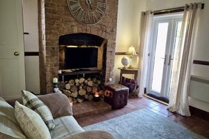 The rooms have a cosy cottage feel