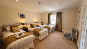 One of The Trewythen’s bedrooms