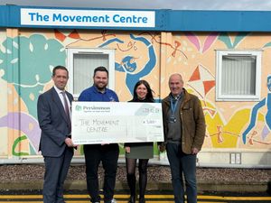 Supporting image for story: Telford's Persimmon delivers £5000 boost to charity