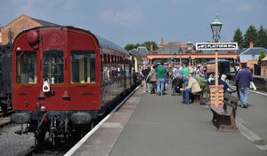 The Severn Valley Railway Autumn Steam Gala at Kidderminster