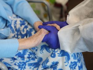 Supporting image for story: Care home residents to be allowed two designated visitors by mid-April