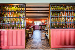 The restaurant at Halfpenny Green Wine Estate has had a major makeover with help from a London based designer