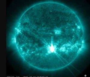 Picture: The Met Office. Never look at the sun without protection for your eyes
