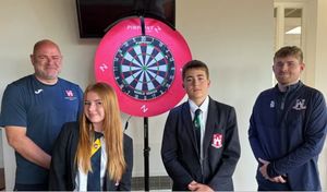 Children from Bridgnorth Endowed at the oche