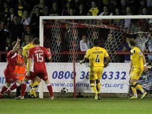 Supporting image for story: Kidderminster Harriers 2 AFC Telford Utd 2