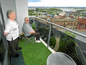 Supporting image for story: Grass is greener at Wednesbury flats