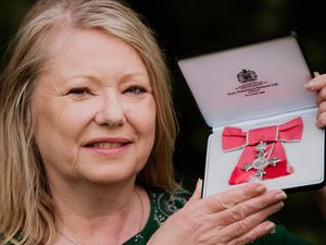 Supporting image for story: Shropshire nurse collects her MBE
