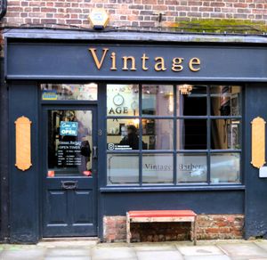 Vintage Barbers frontage 