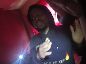 Supporting image for story: Watch: Child cruelty couple who starved and buried their own son shout at police during welfare check