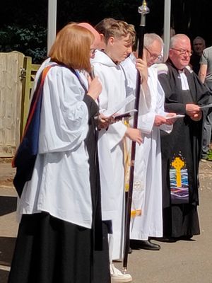 Blessing of the wells service.