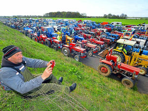 Supporting image for story: Hundreds attend National Vintage Tractor Road Run in Stafford