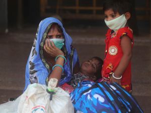 Supporting image for story: India reports record surge in coronavirus cases