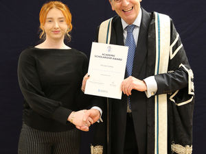 Supporting image for story: Dudley law student rewarded for hard work with £1,000 scholarship