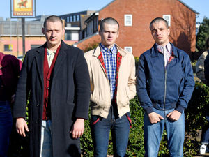 Supporting image for story: Second day of filming in West Bromwich turns clock back to era of skinheads and Ska for new drama