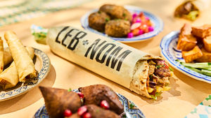 Leb+Nöm offers delicious wraps, salads and grills