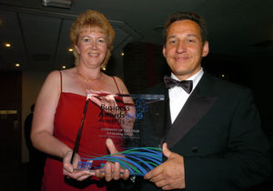 Tracey Smith and Steve Holding