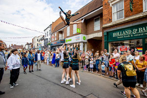 BRIDGNORTH JONATHAN HIPKISS 03/06/22.Bridgnorth Carnival 2022 and Queenâs Jubilee celebrations.