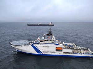 Supporting image for story: Investigators find anchor drag mark on Baltic seabed following cable damage