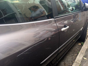 Supporting image for story: Cars keyed in Shrewsbury as vandal attacks begin again