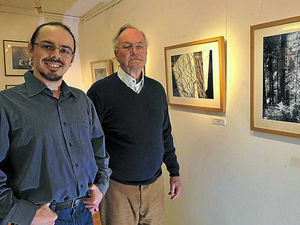 Supporting image for story: Sam is Ludlow's Art Society's youngest chairman