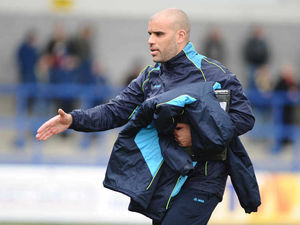 Supporting image for story: Former AFC Telford defender Marcus Bignot fills Paul Hurst's boots at Grimsby Town